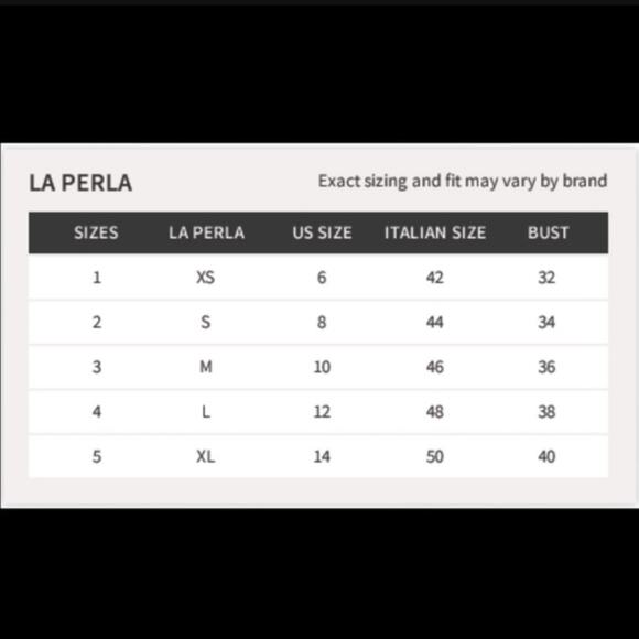 Vintage La Perla Coquette Floral Embroidered Lace Underwire Bra 36 Muted Blue - Picture 16 of 16